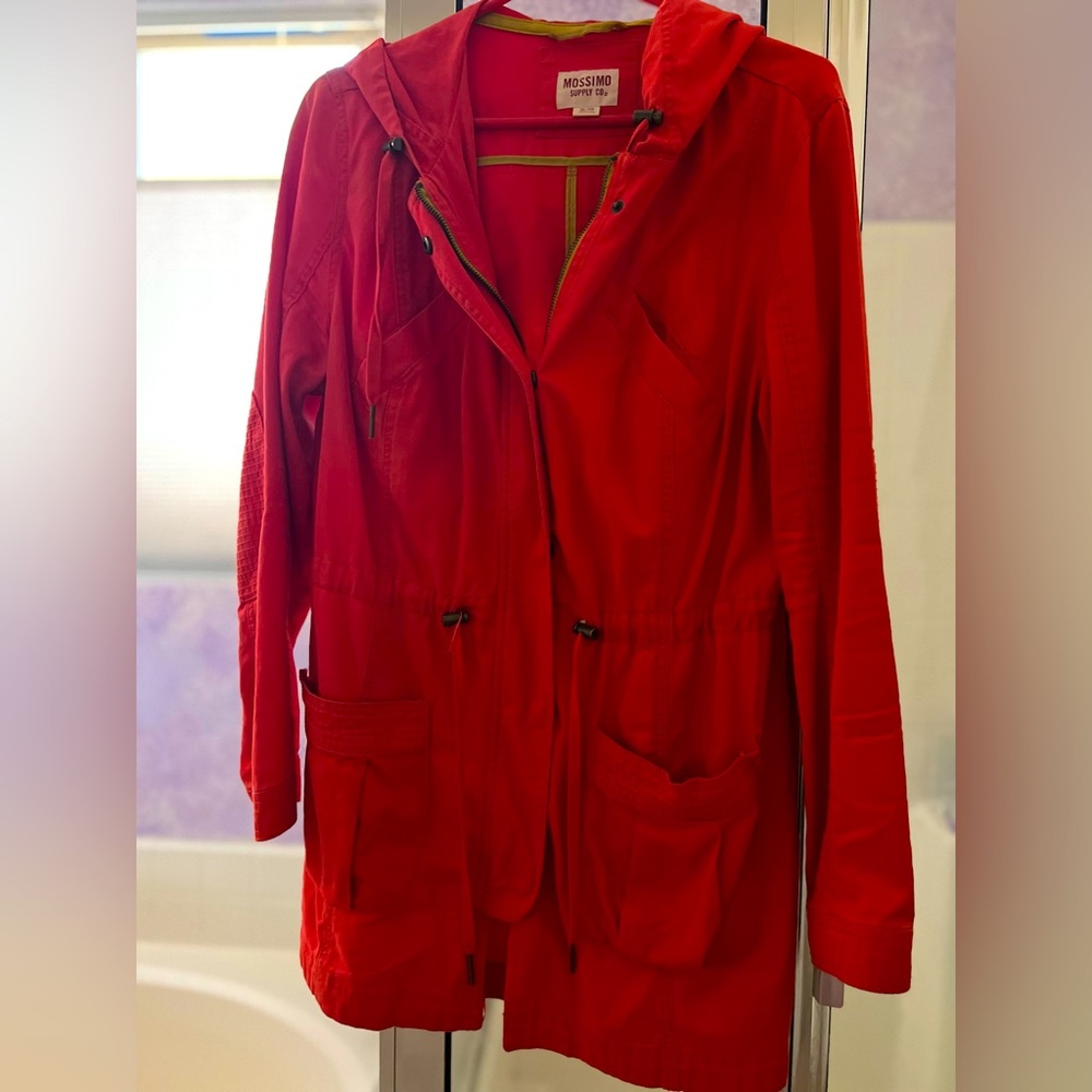 Orange Mossimo Jacket w/Hood